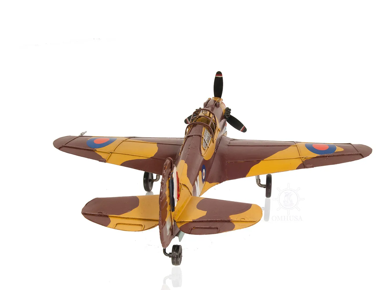 1941 Curtiss Hawk 81A Metal Handmade Scaled Model