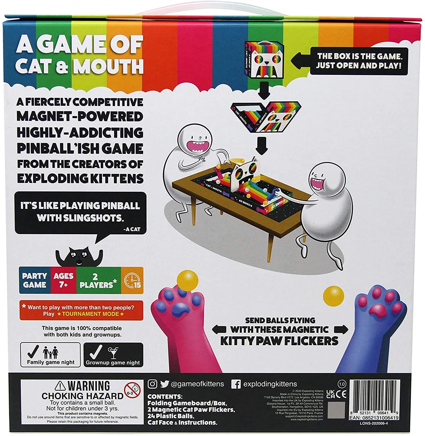 A Game of Cat & Mouth Party Game