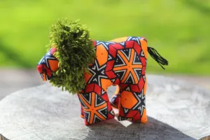 African Animal - Bright Orange Lion