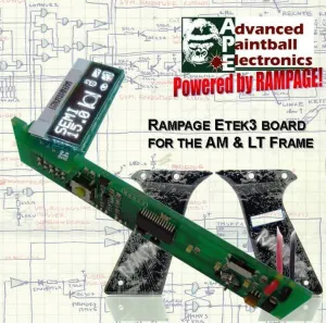 APE Rampage OLED Board for the Planet Eclipse Etek 3 w/grips