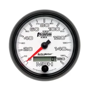 Auto Meter Phantom II Programmable Speedometer - 3-3/8 in.