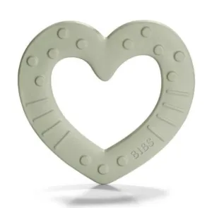 BIBS Baby Bitie Heart - Sage