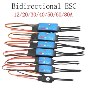 Bidirectional Brushless ESC with UBEC for RC Boat Car Pneumatic Underwater Propeller