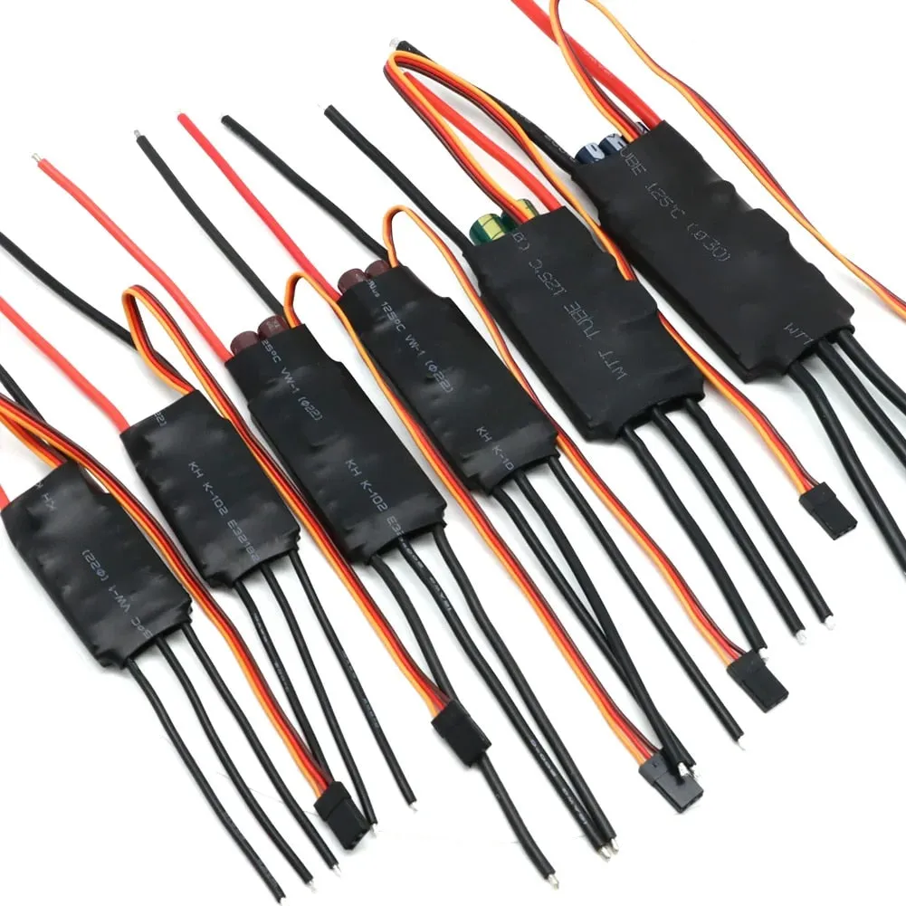 Bidirectional Brushless ESC with UBEC for RC Boat Car Pneumatic Underwater Propeller