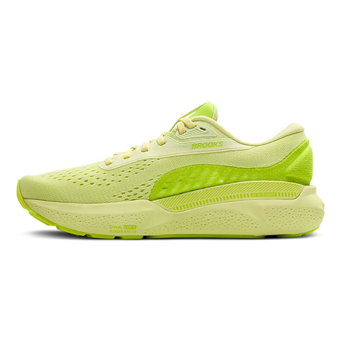 Brooks Adrenaline GTS 24 Lime Green - Nightlife