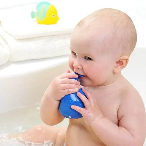 CaaOcho Natural Rubber Blue Whale Ocean Baby Bath Toys 0m 