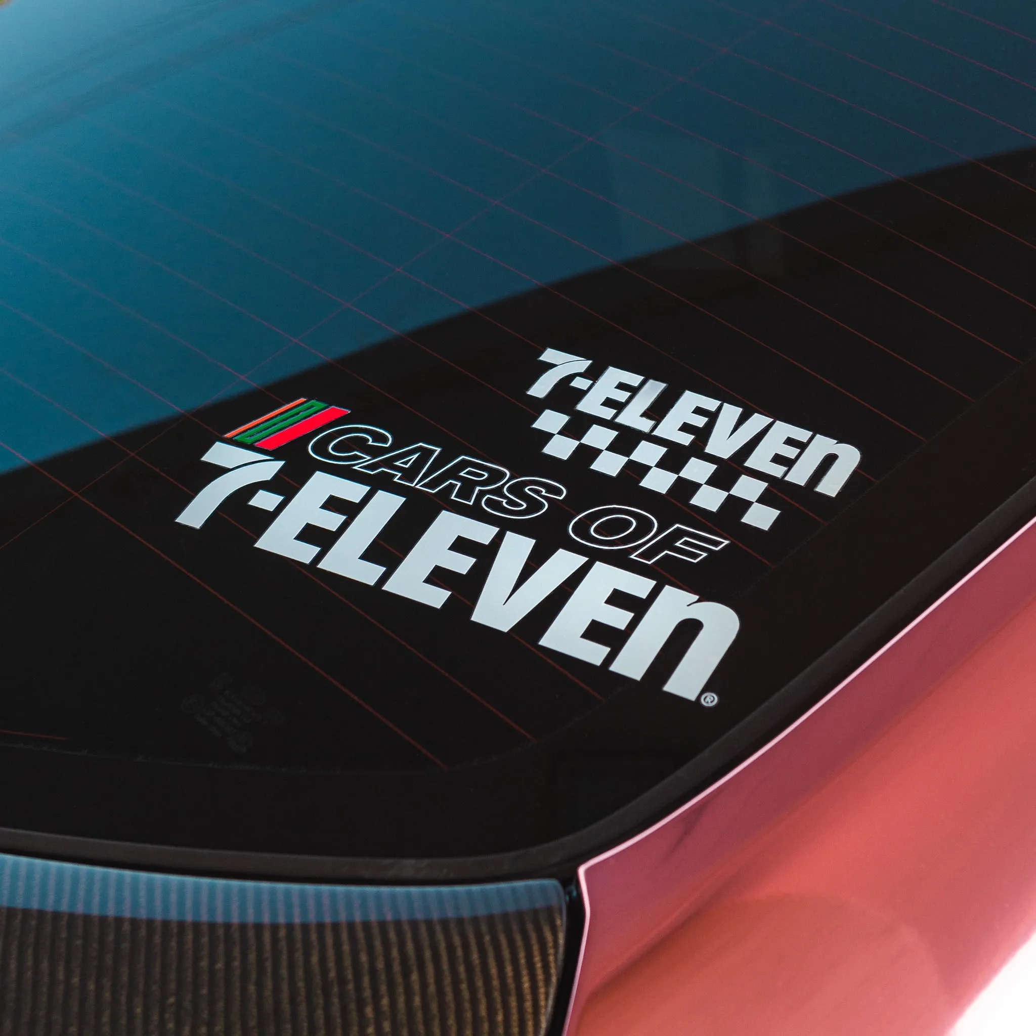 Cars of 7-Eleven™ Finish Line Decal