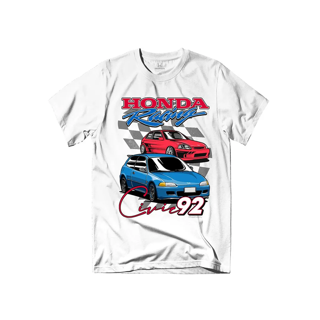 Civic Racing S/S Tee White