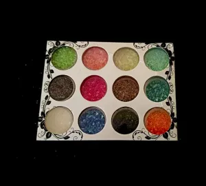 Colored Shell Chips  Set of 12