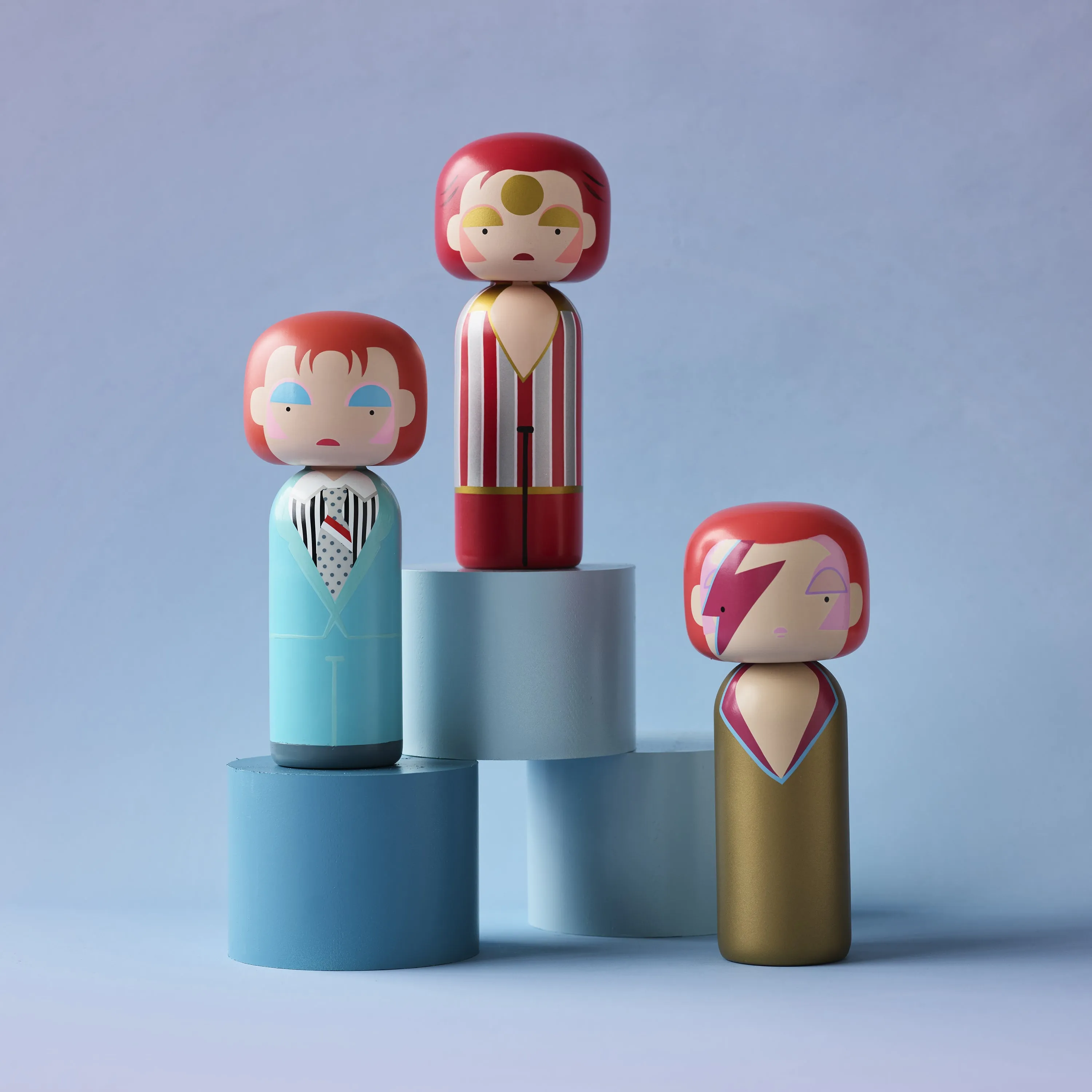 David Bowie - Life on Mars Kokeshi Doll