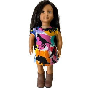 Dinosaurs & Colors Doll Dress