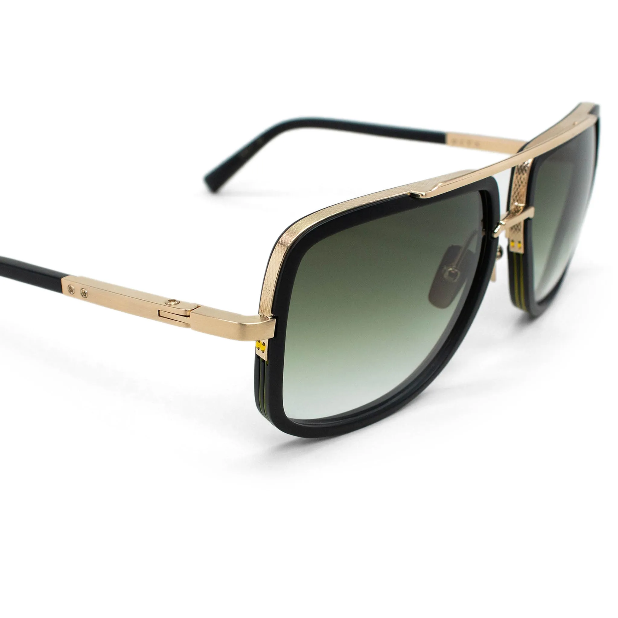 Dita Eyewear DRX-2030 Mach One Black White Gold Sunglasses