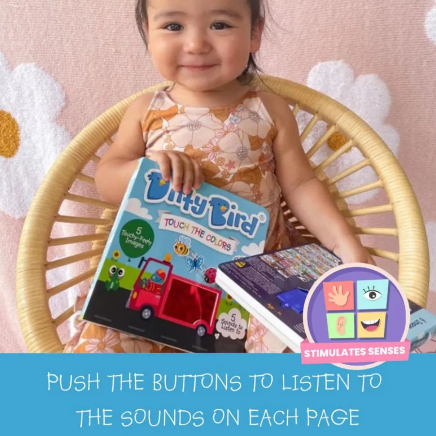 Ditty Bird - Touch the Colours Board Book