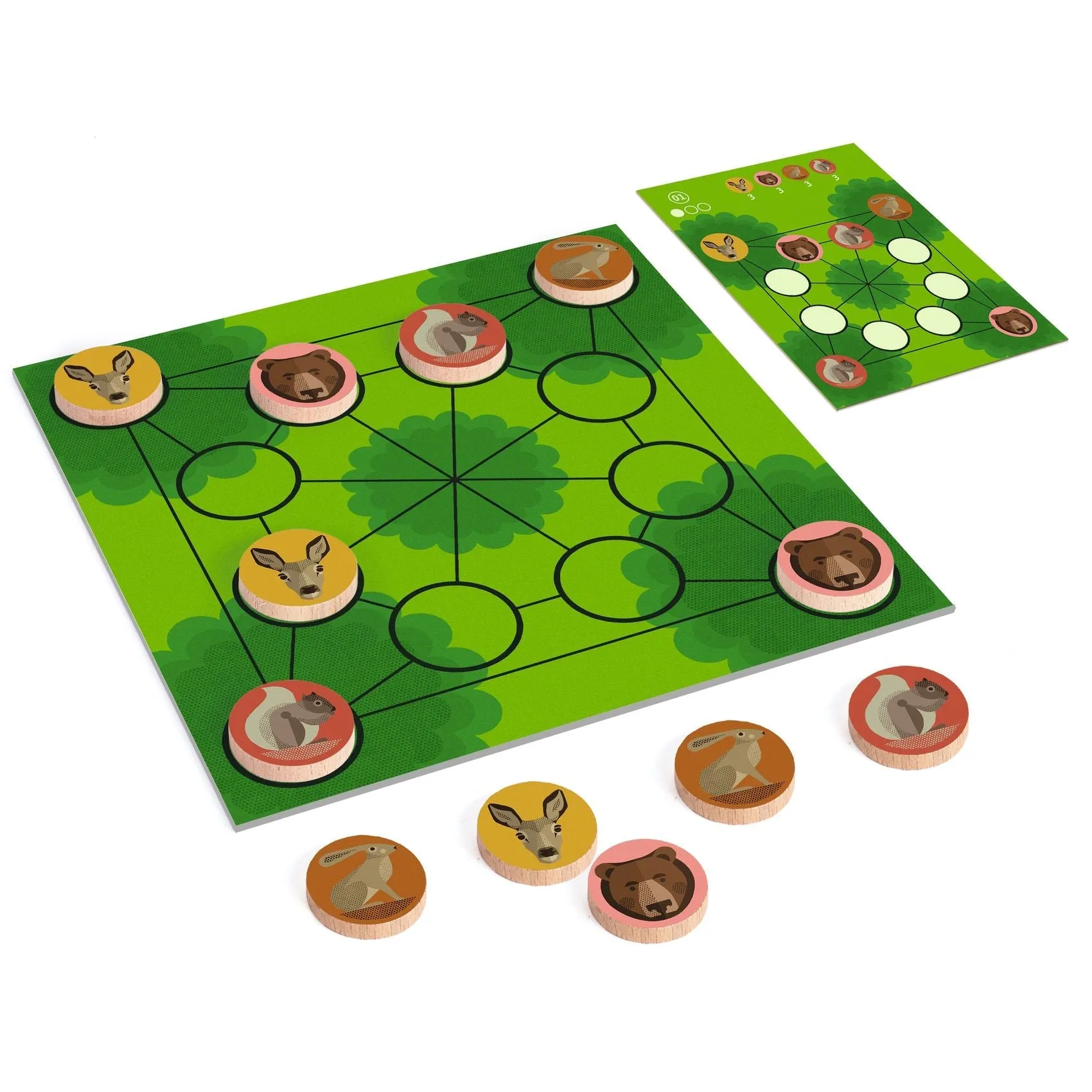 Djeco Sologic Woodanimo Game