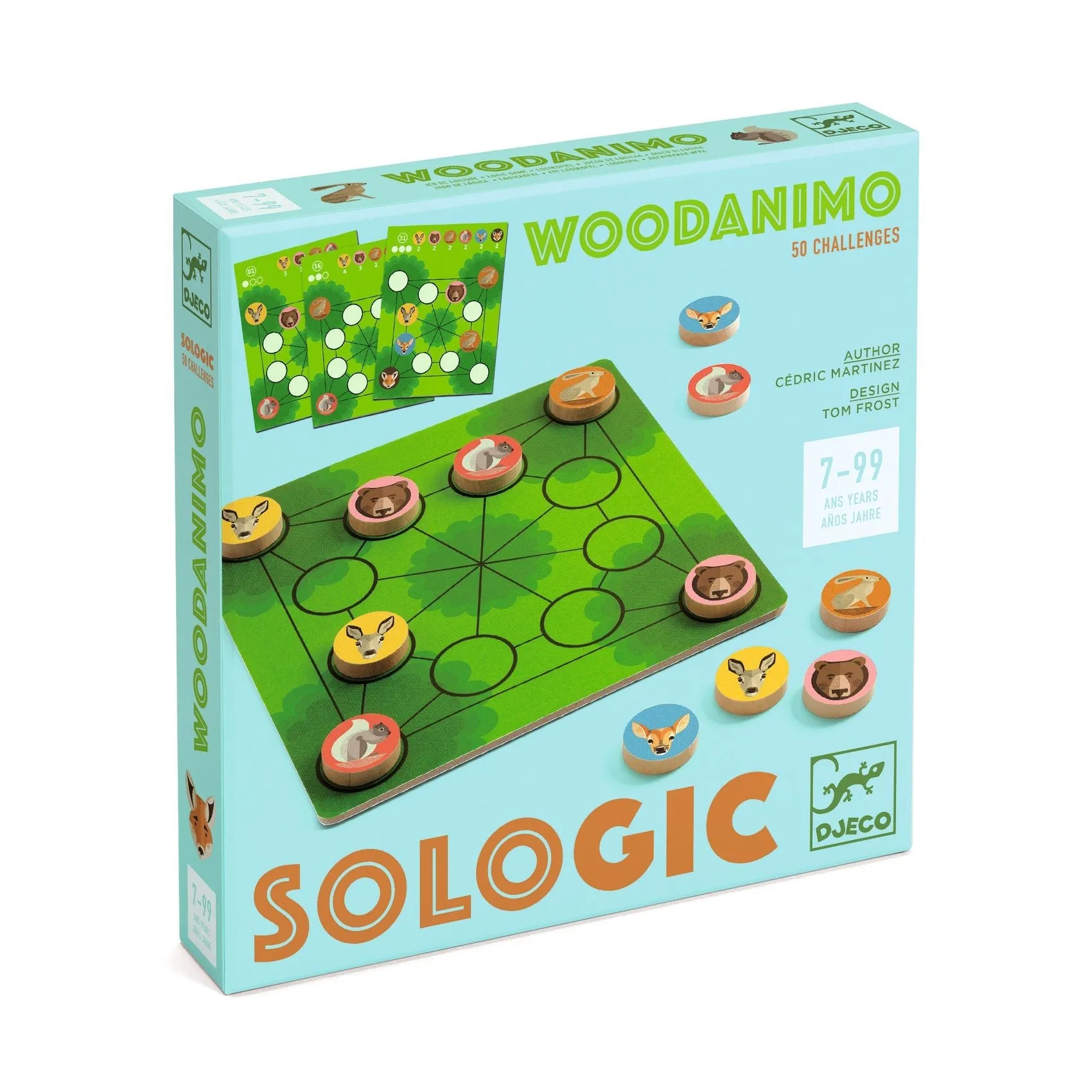 Djeco Sologic Woodanimo Game