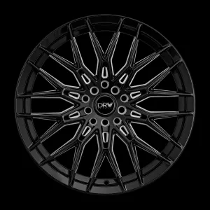 DRW D21 18X8 5X100/5X114.3 38mm Gloss Black