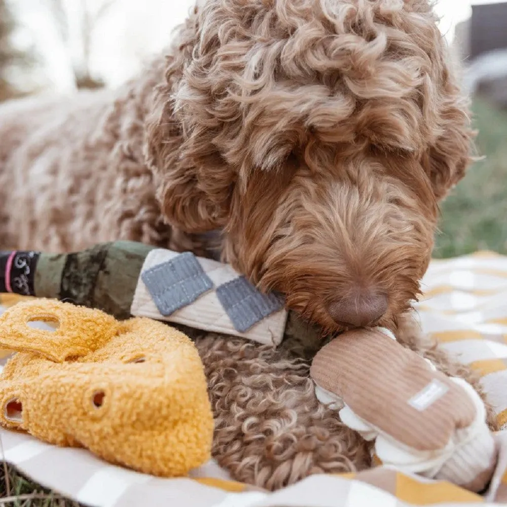 Eclair Squeaky & Snuffle Dog Toy