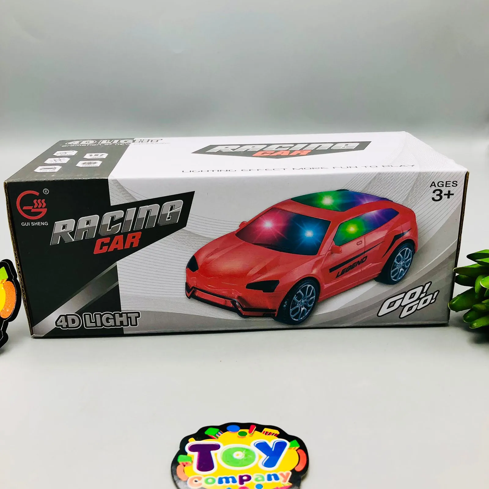 Electric 4D Light & Musical Racing Legend car