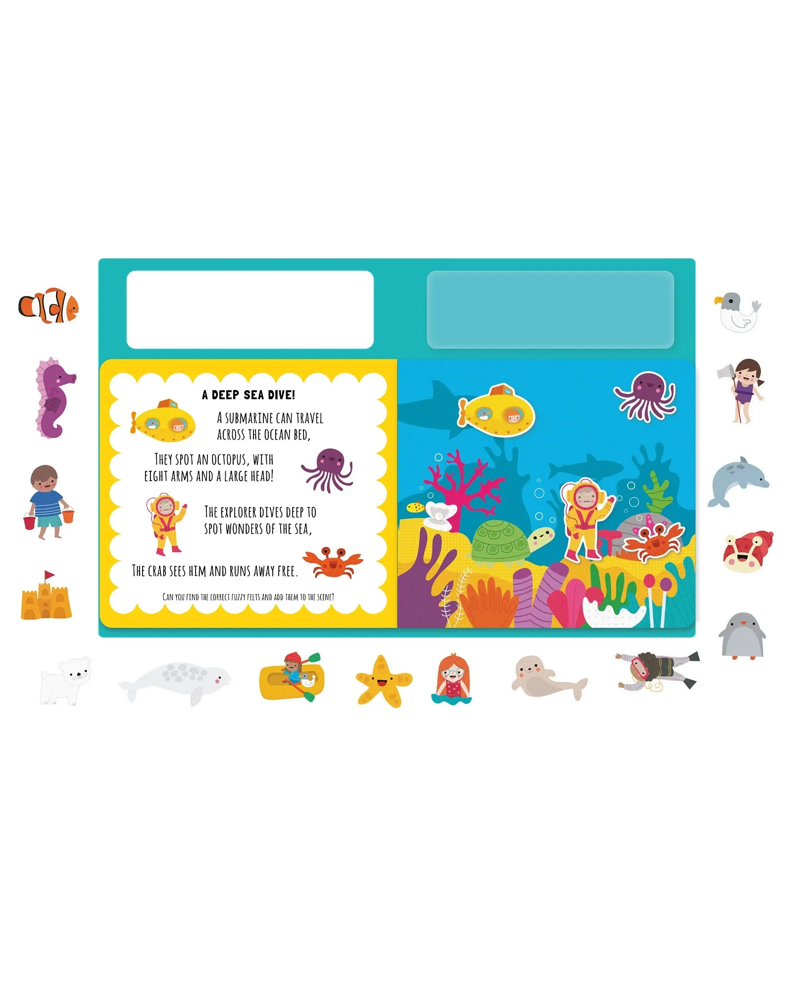Felt Friends Hello Ocean Book