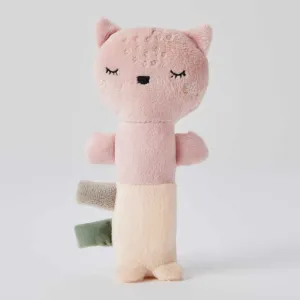 Fleur Cat Plush Baby Rattle