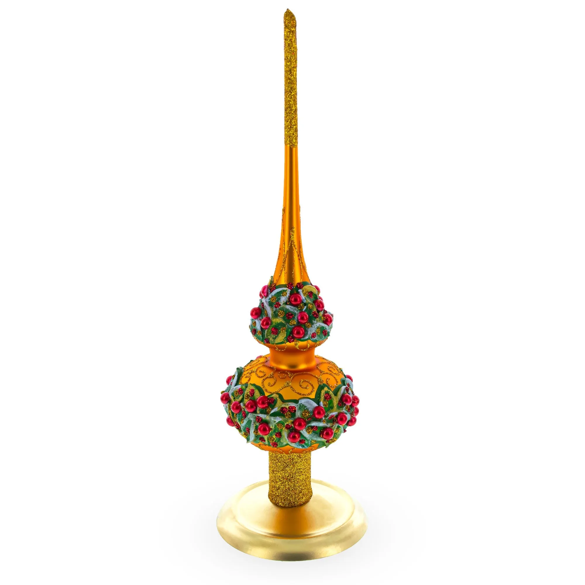 Gold Metal Chrristmas Tree Topper Stand Display Stand