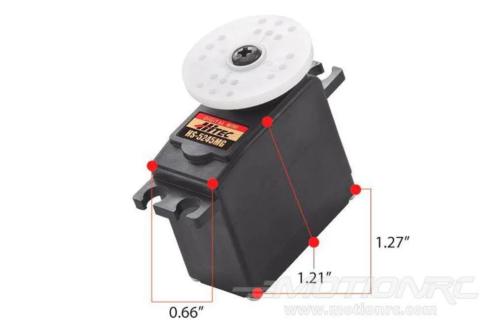 Hitec HS-5245MG Digital High Torque Ball Bearing Metal Gear Mini Servo