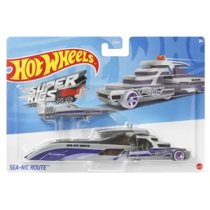 Hot Wheels Transport Rig Super Rigs Sea-Nic Route Grey/Purple