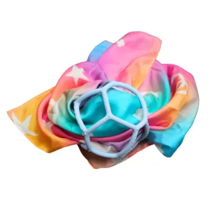Jellystone Sensory Ball and Play Silk - Soft Blue