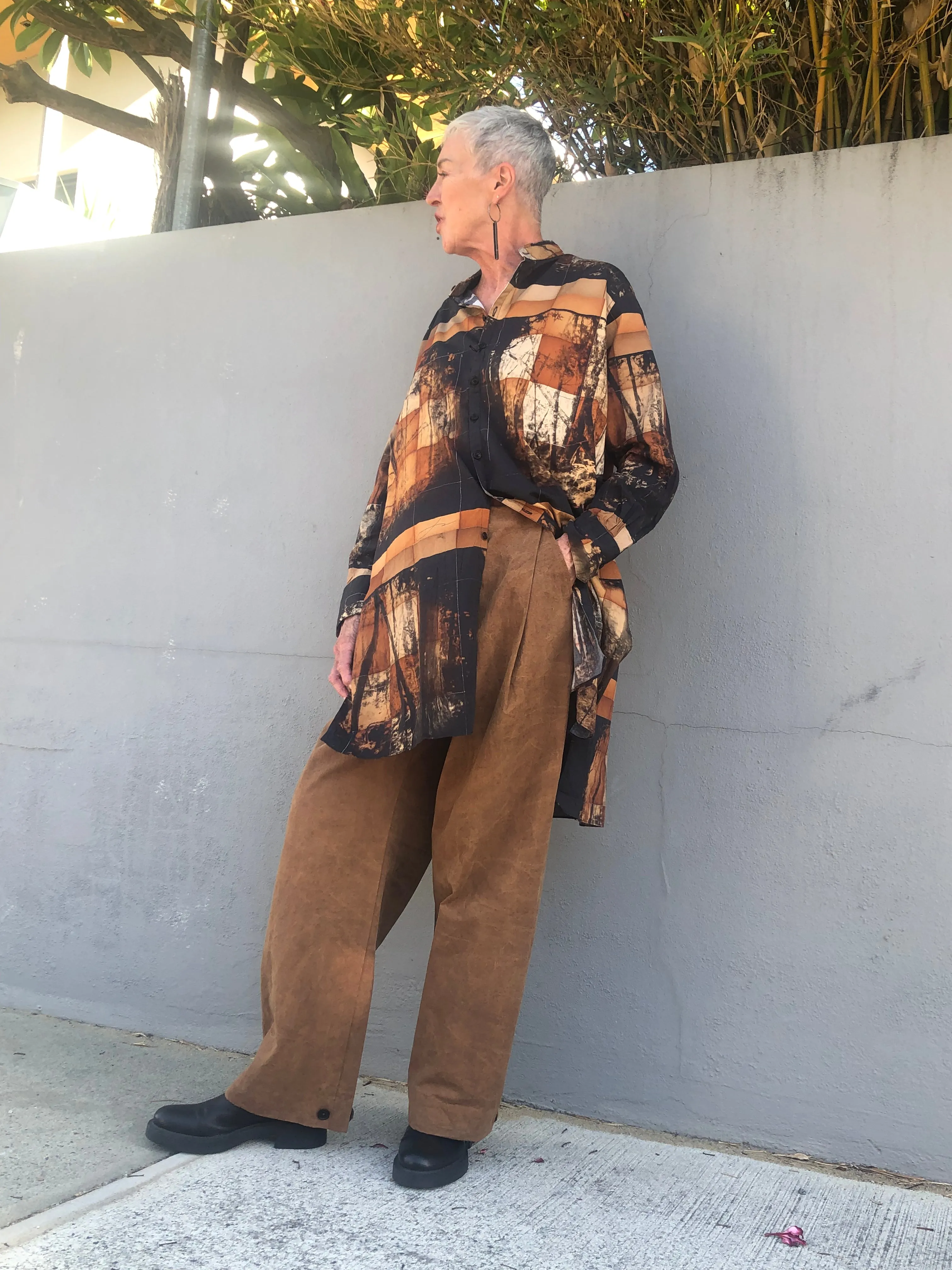 Klasica Atelier Forest print shirt
