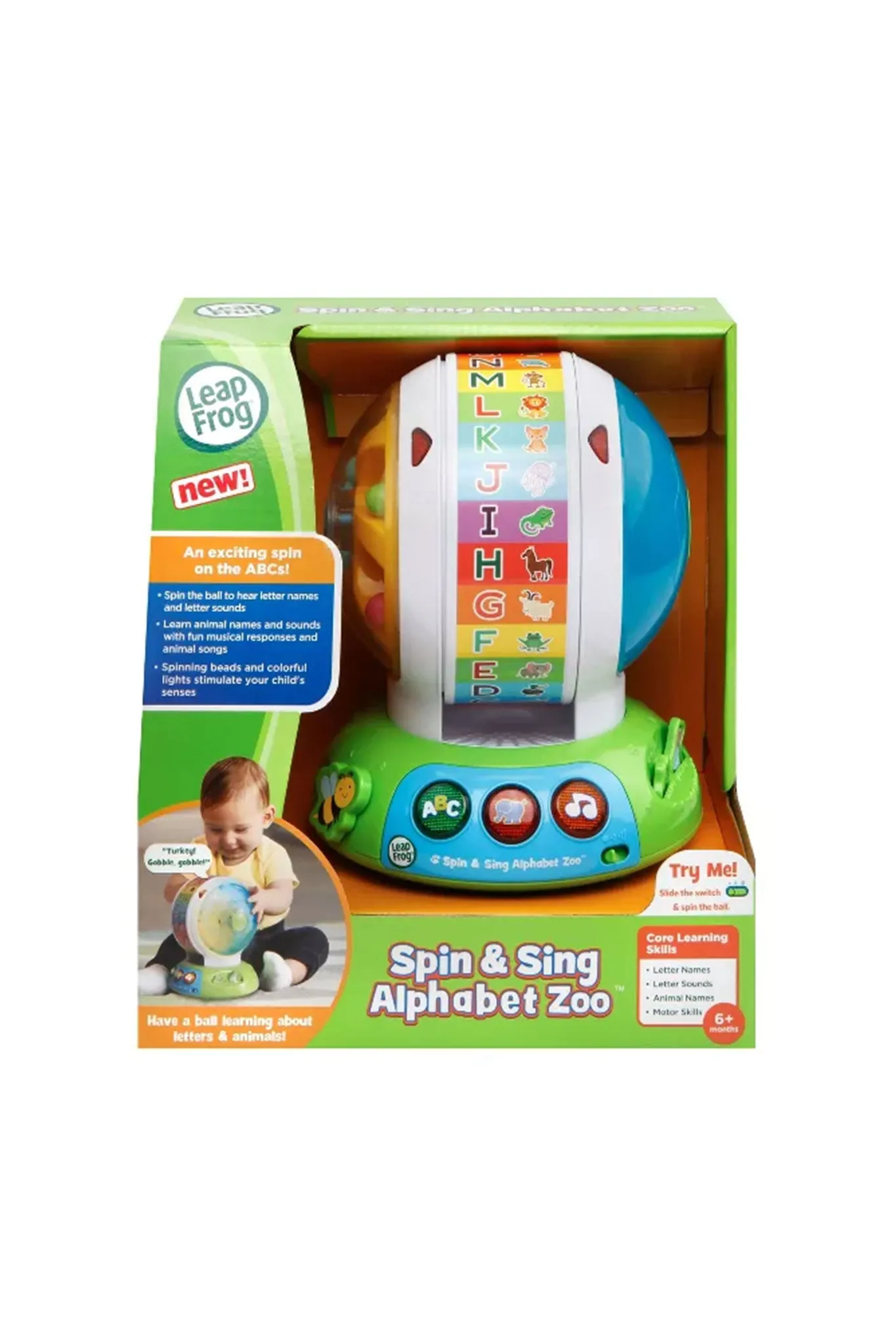 Leapfrog Spin & Sing Alphabet Zoo