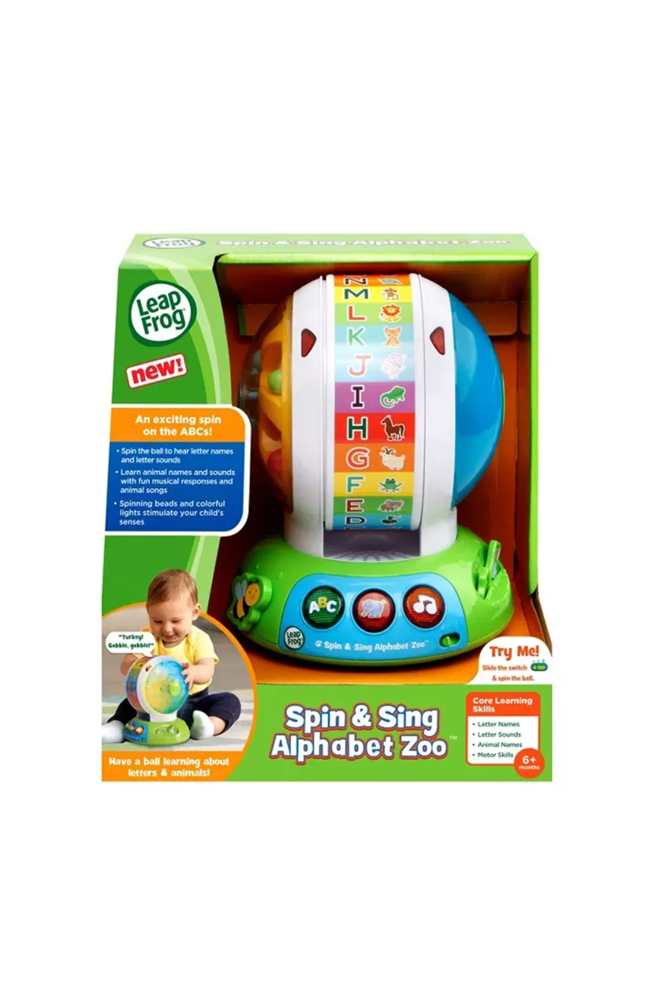 Leapfrog Spin & Sing Alphabet Zoo