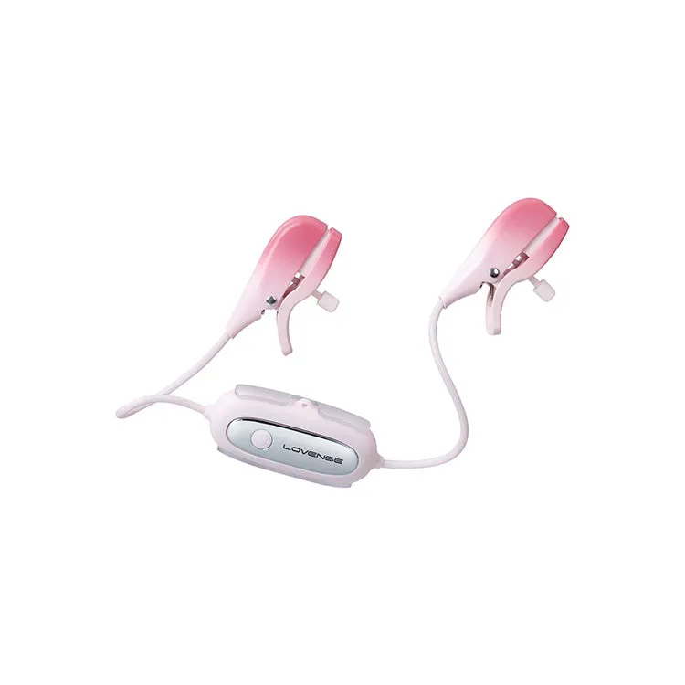 Lovense Gemini Bluetooth Controlled Vibrating Nipple Clamps