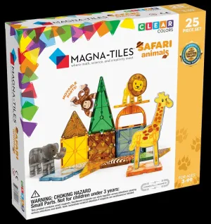 Magna-Tiles Safari Animals 25 Piece Set