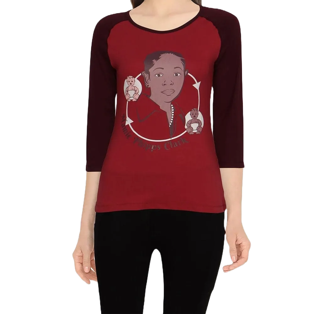 Mamie Phipps Clark Raglan Top [FINAL SALE]