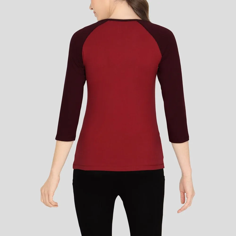 Mamie Phipps Clark Raglan Top [FINAL SALE]