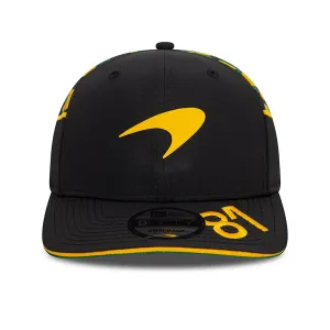 McLaren cap, New Era, Oscar Piastri, 9FIFTY, Adult, black, 2024
