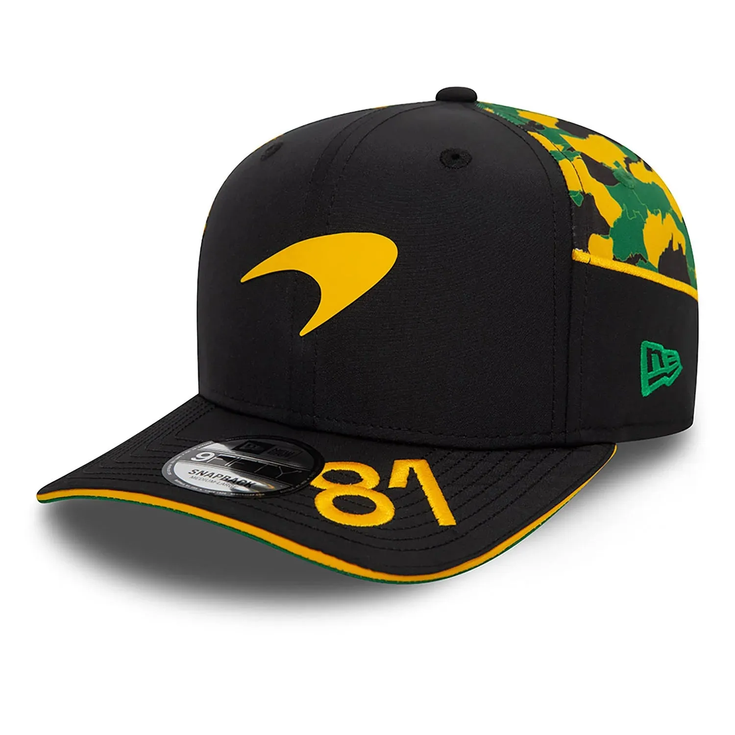 McLaren cap, New Era, Oscar Piastri, 9FIFTY, Adult, black, 2024