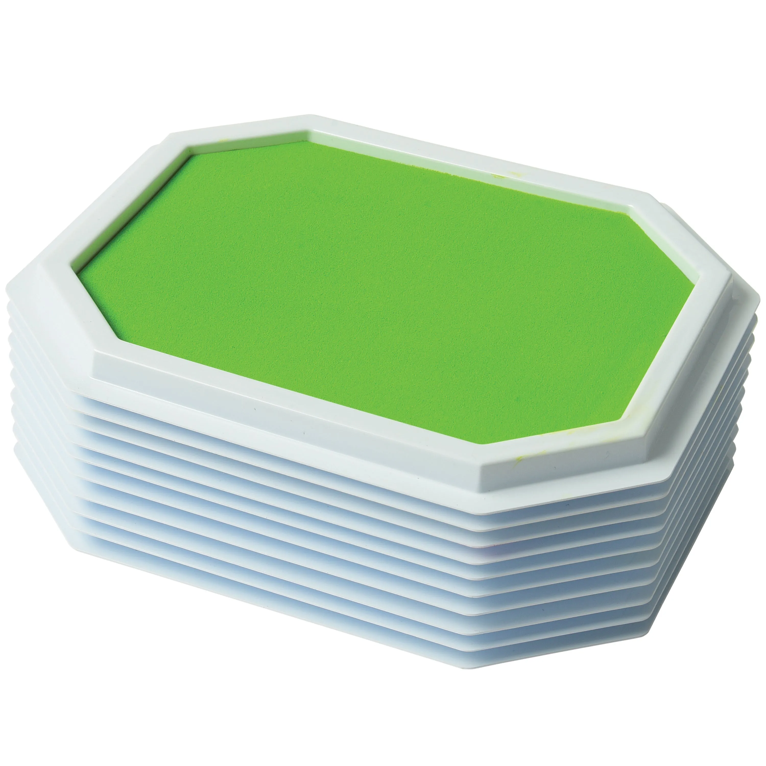 Mega Washable Stamp Pads Set | 10 Bright Colors