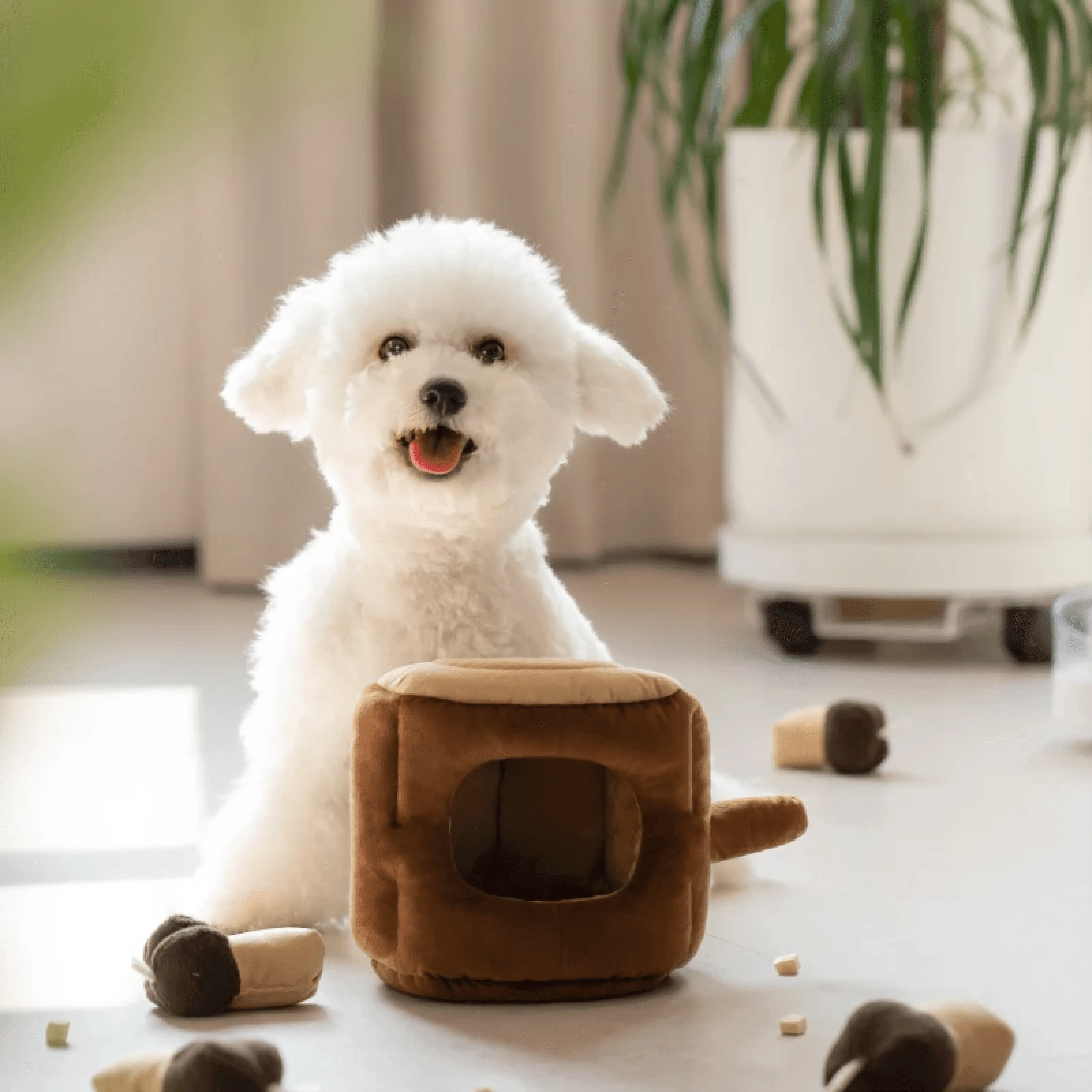 Mewoo - Bark and Birch Snuffle Toy
