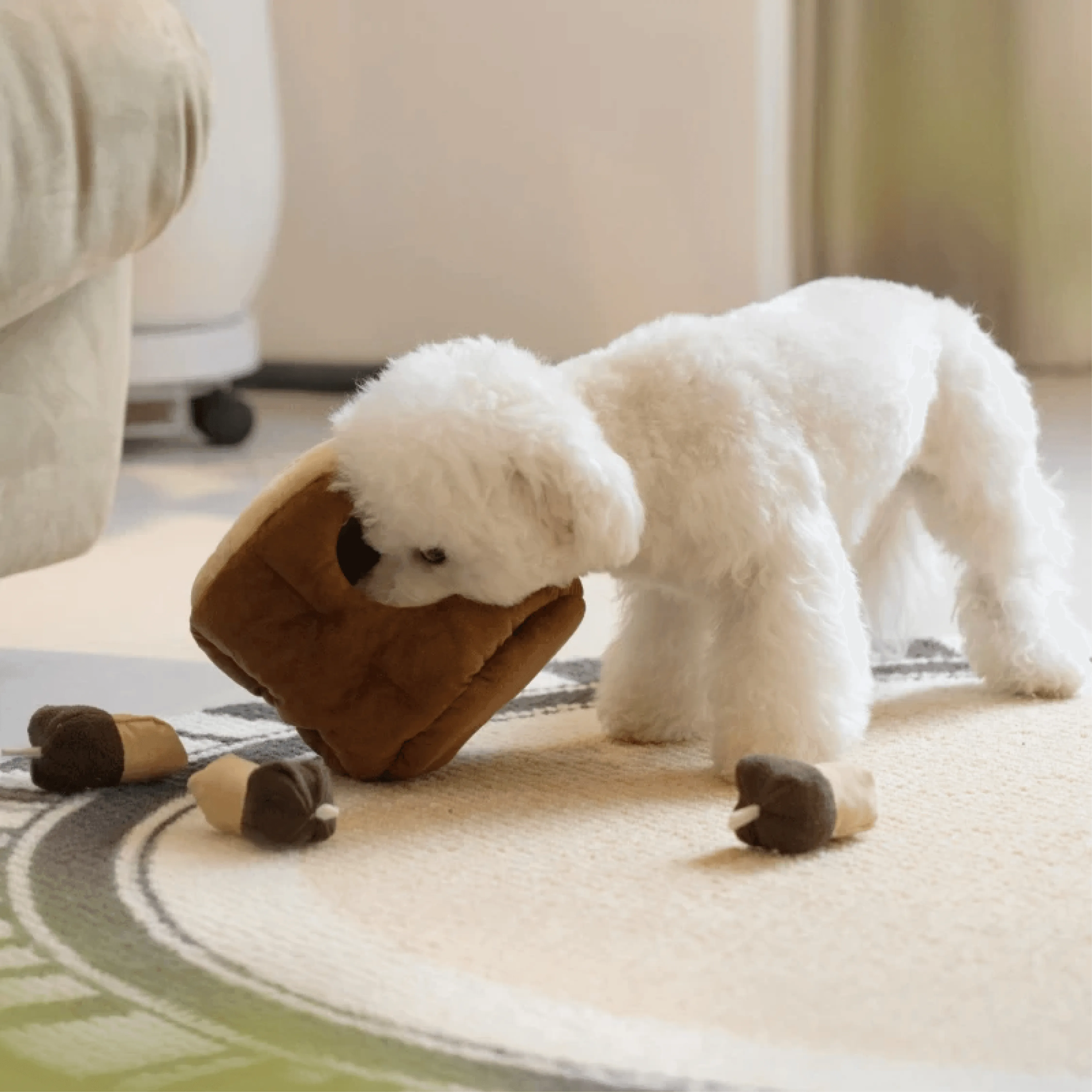 Mewoo - Bark and Birch Snuffle Toy