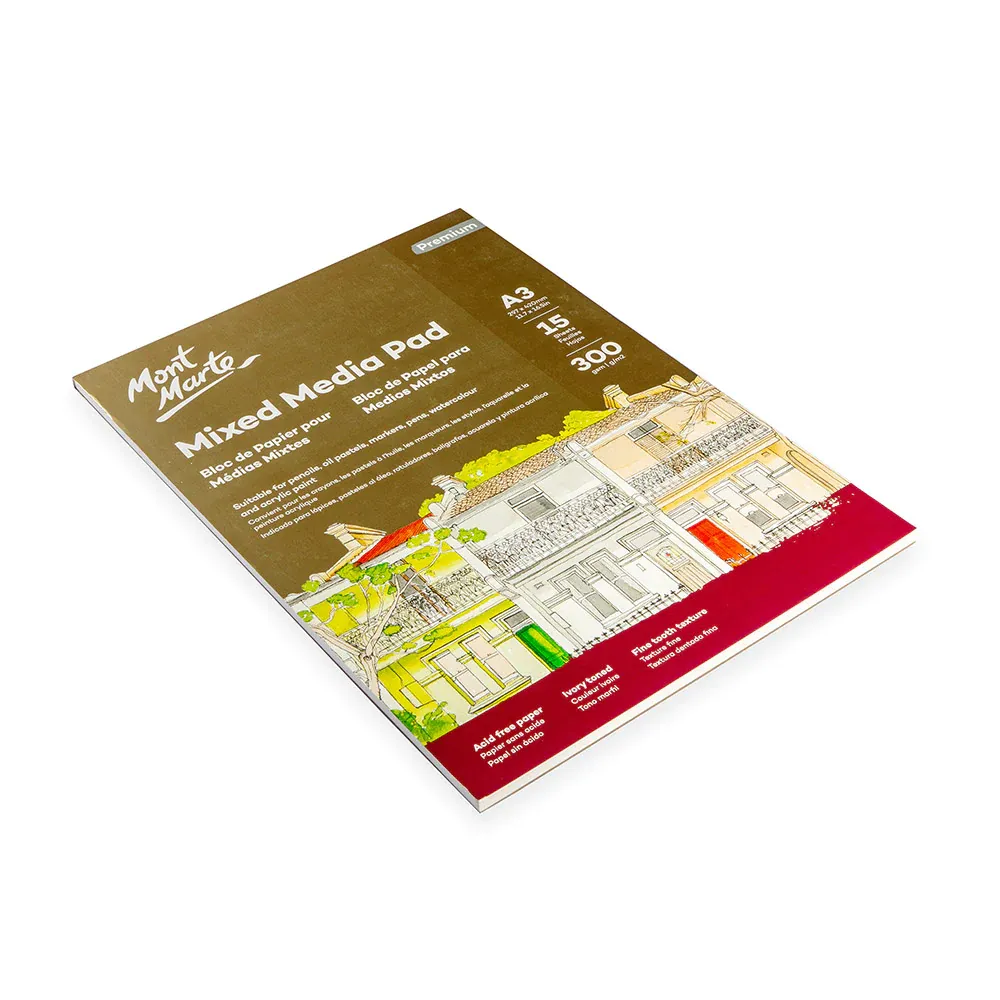 Mixed Media Pad Premium 300gsm A3 15 Sheets