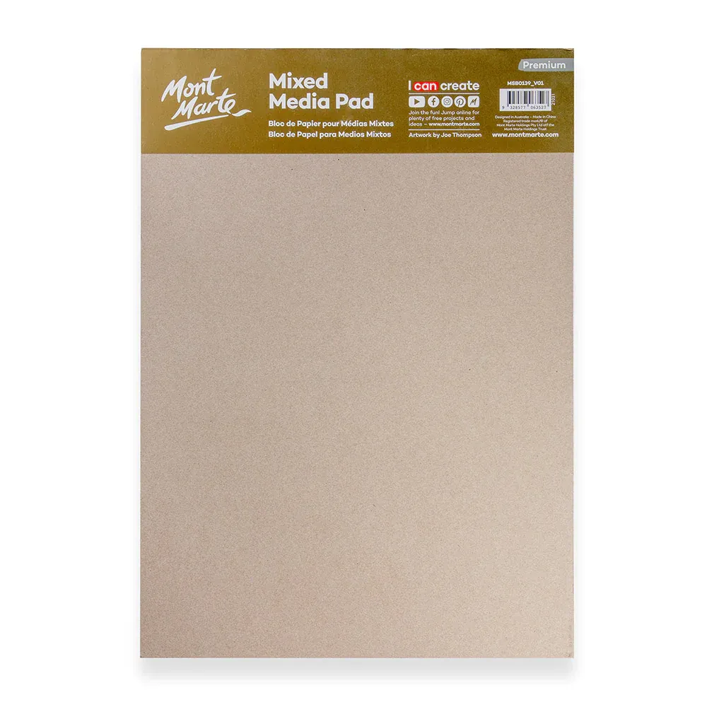 Mixed Media Pad Premium 300gsm A3 15 Sheets