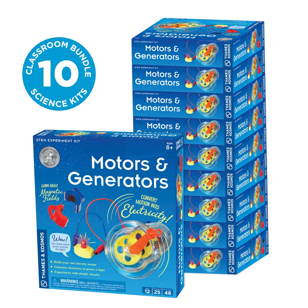 Motors & Generators - Classroom Bundle 10-Pack