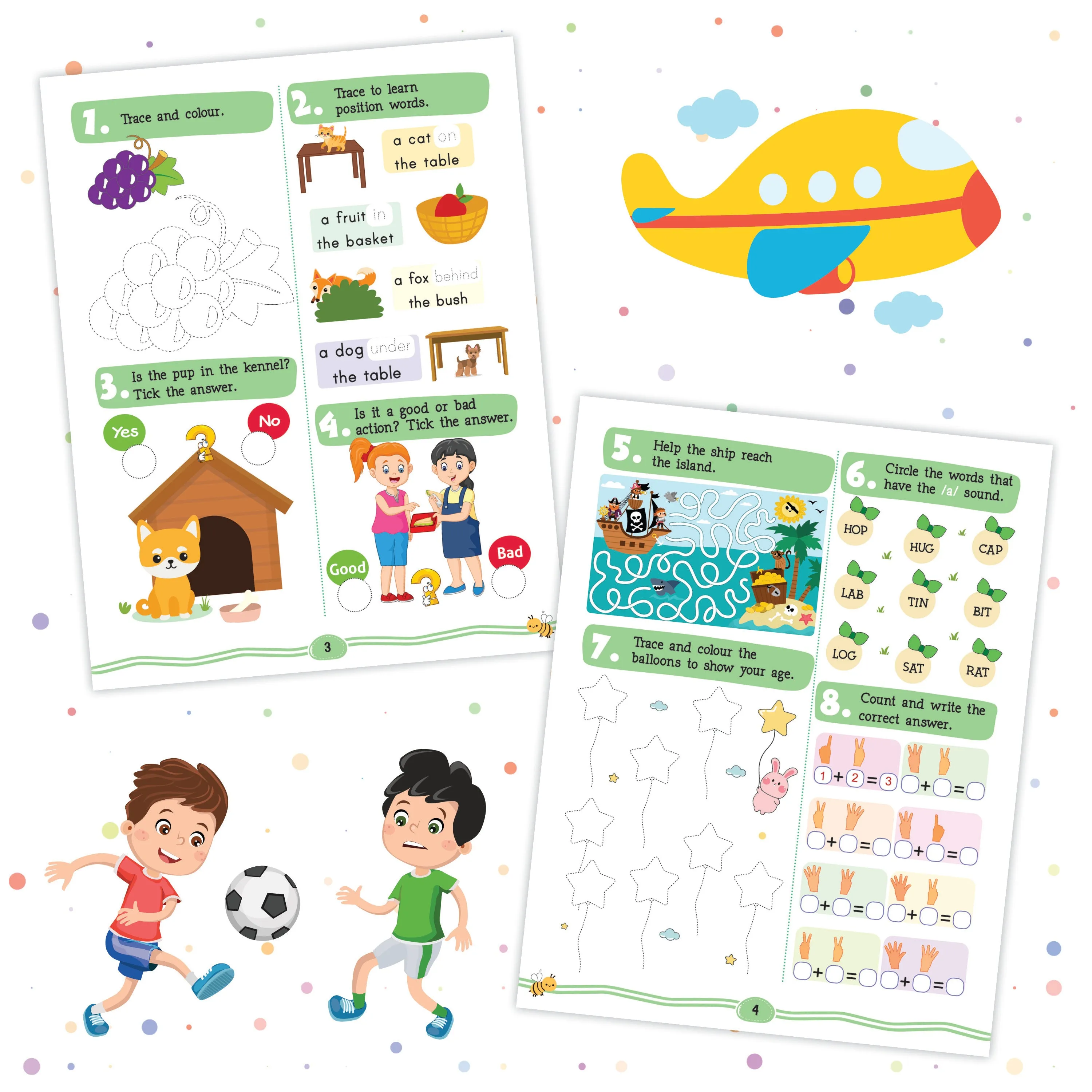 Pegasus 201 activity book 5  for Kids