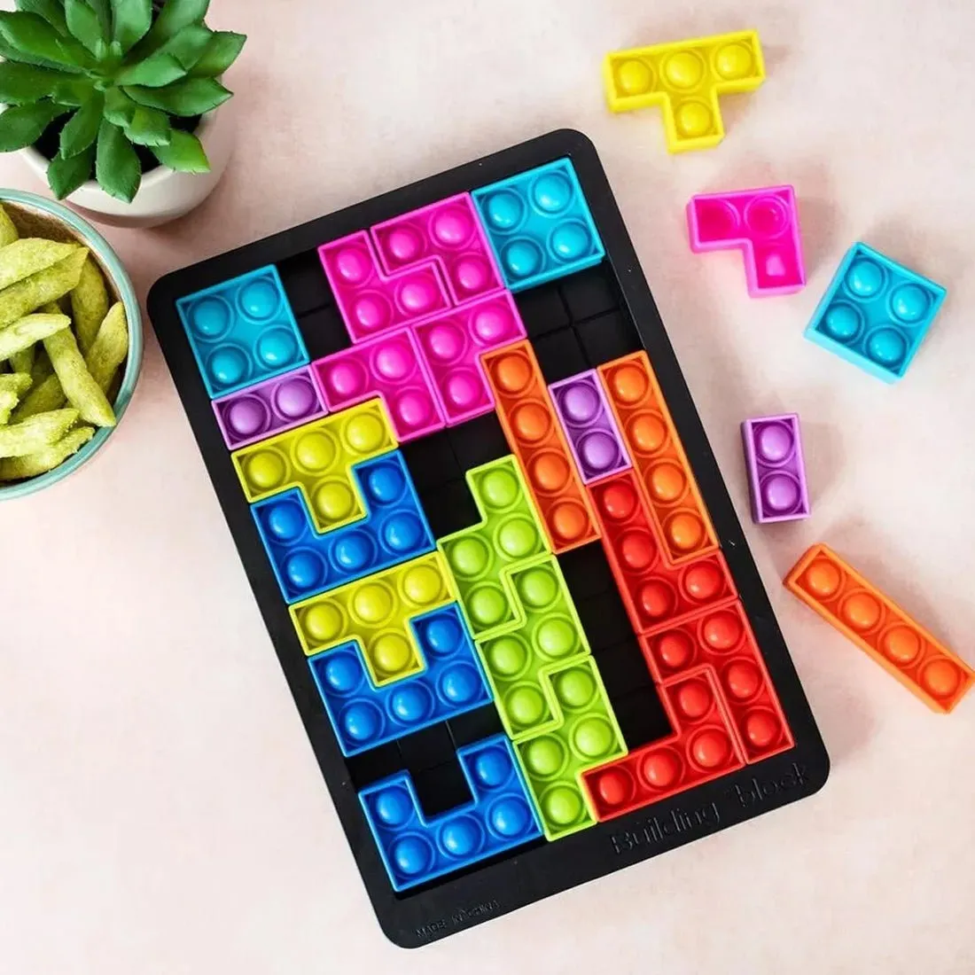 Pop Fidget Sensory Stress Relief Puzzle Game | 26 Pcs