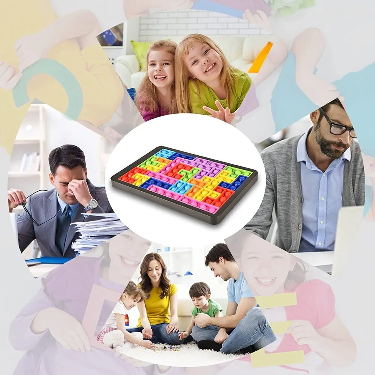 Pop Fidget Sensory Stress Relief Puzzle Game | 26 Pcs
