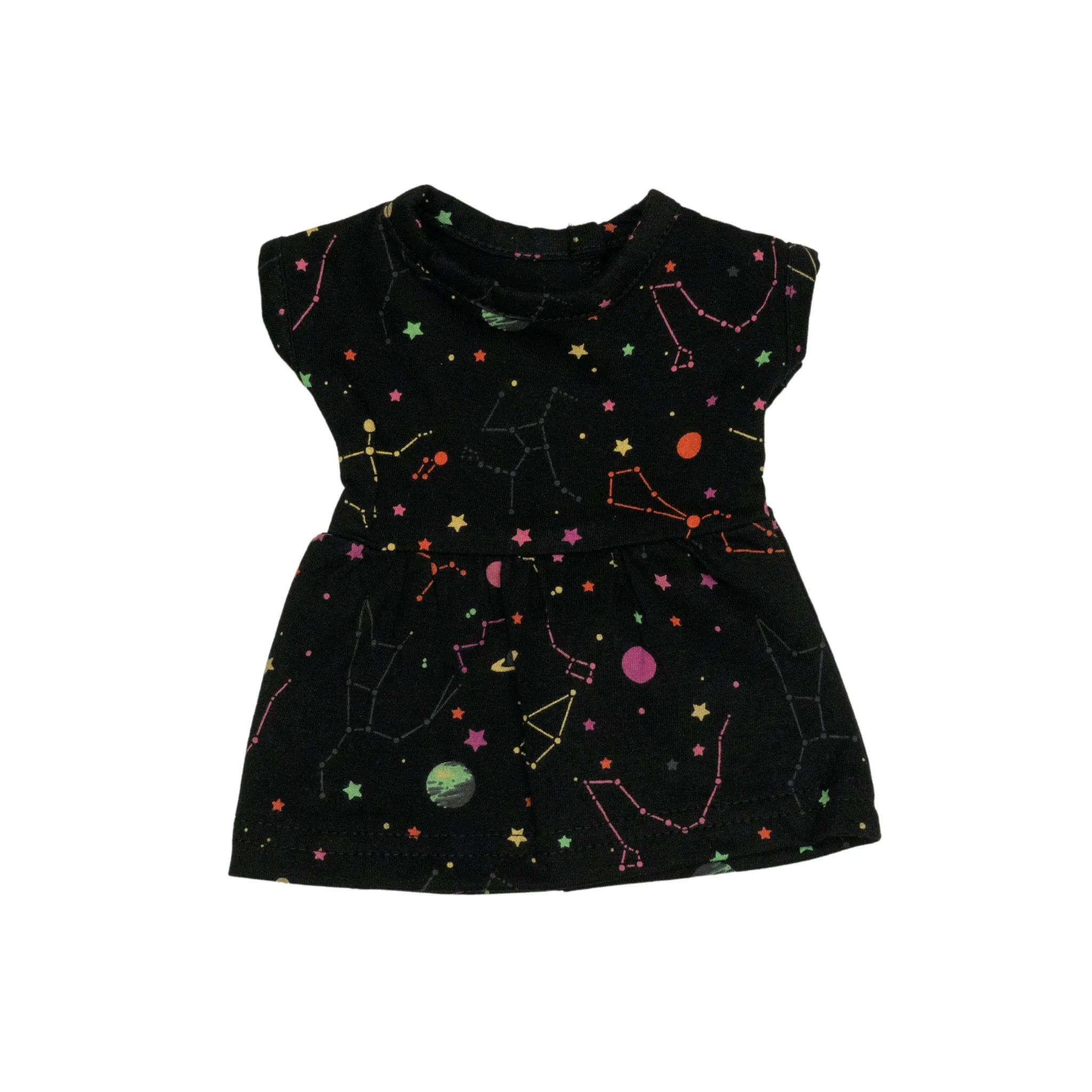 Rainbow Constellations Doll Dress