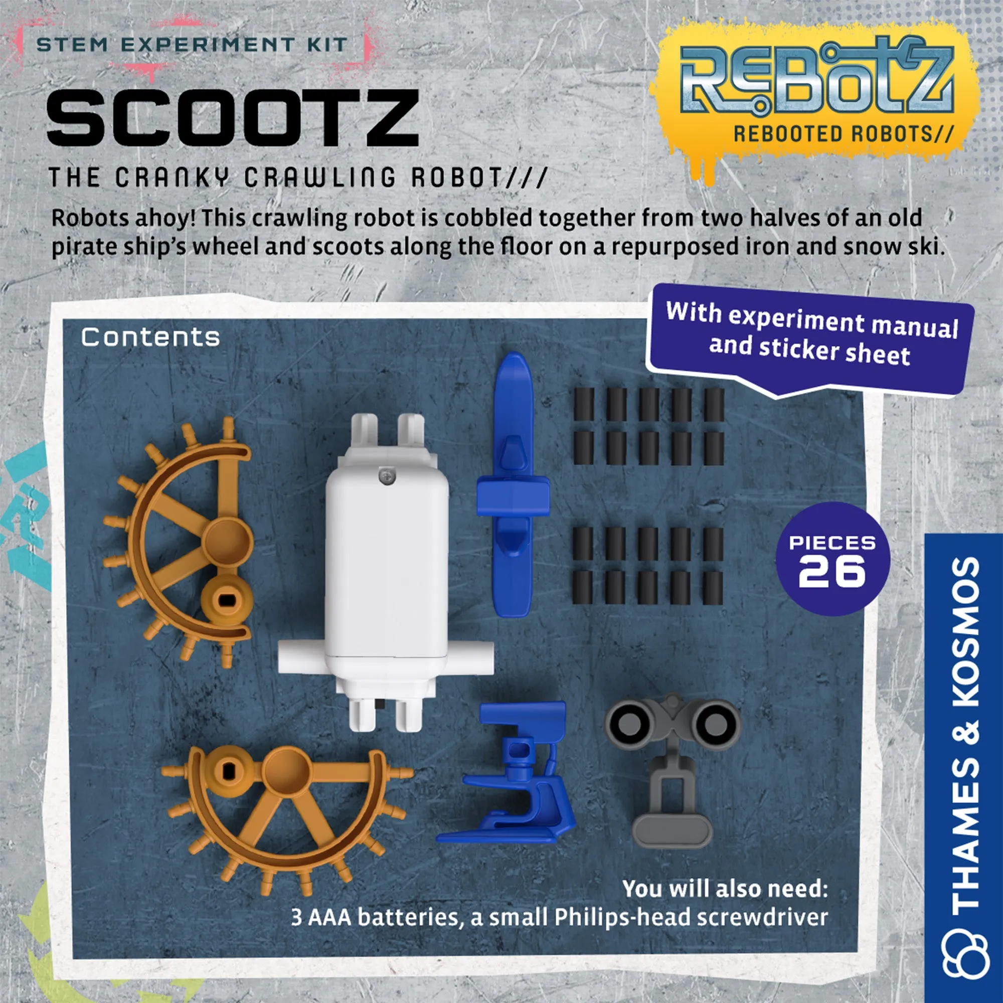 ReBotz 4-Pack Bundle: Scootz, Pogo, Knox & Halfpipe
