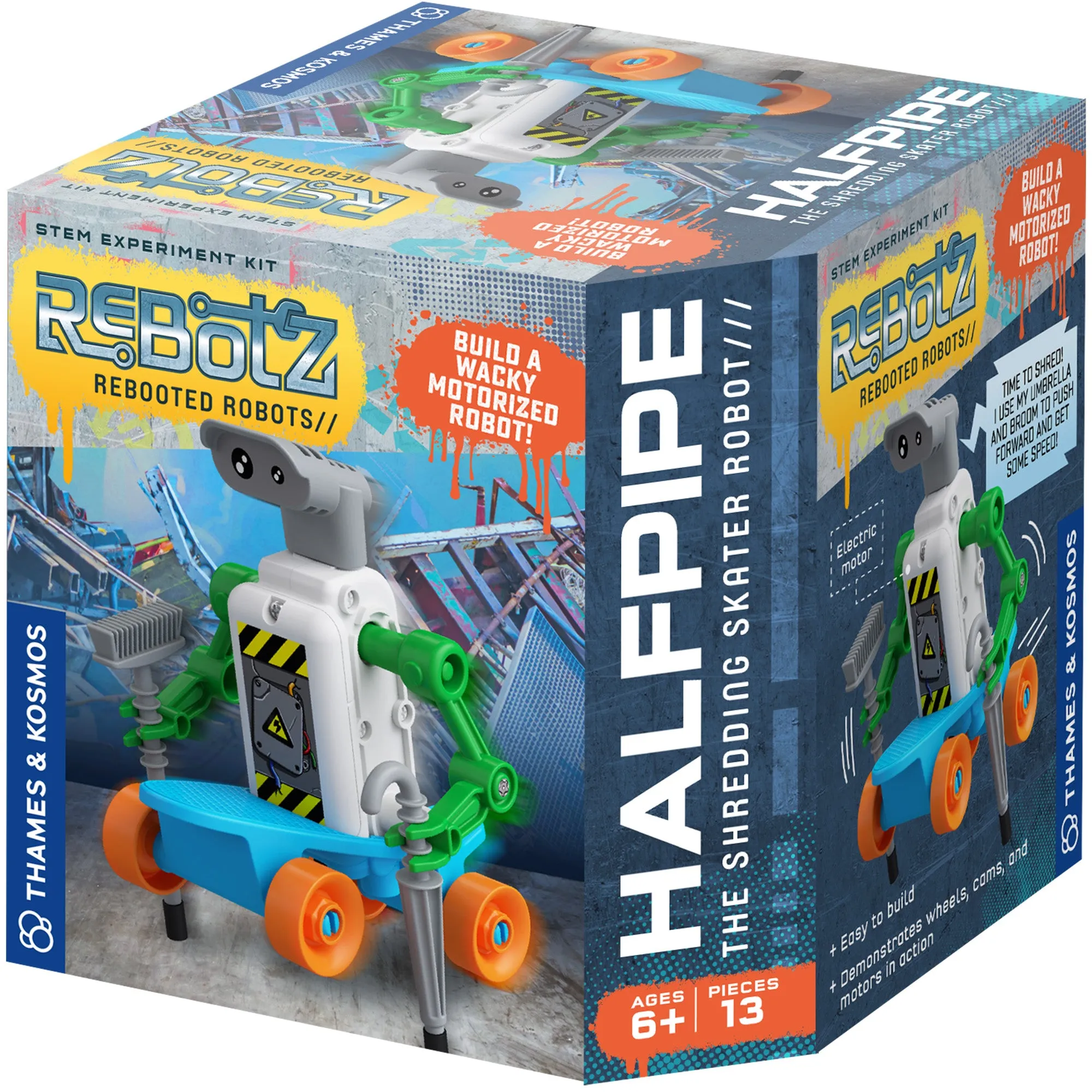 ReBotz 4-Pack Bundle: Scootz, Pogo, Knox & Halfpipe