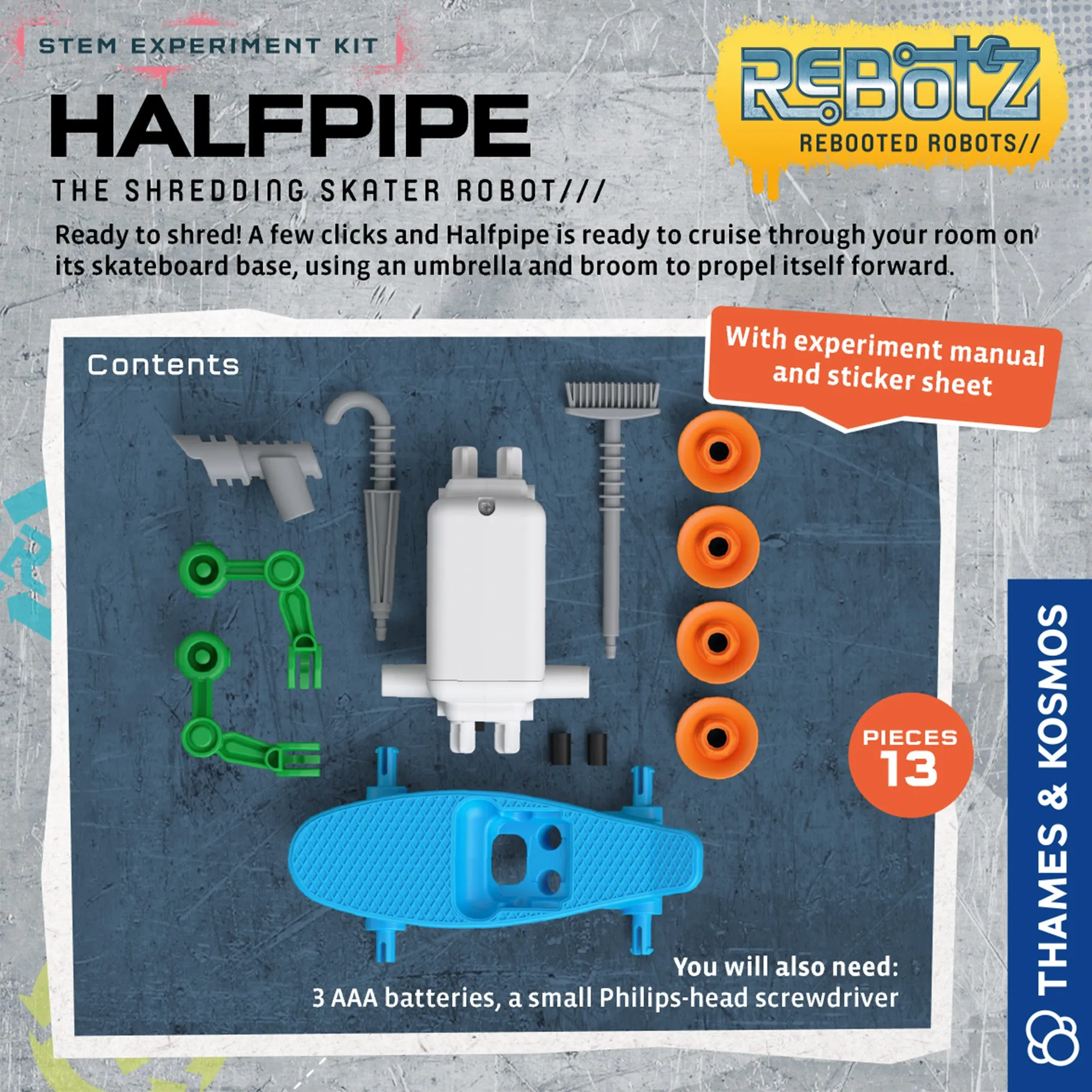 ReBotz 4-Pack Bundle: Scootz, Pogo, Knox & Halfpipe